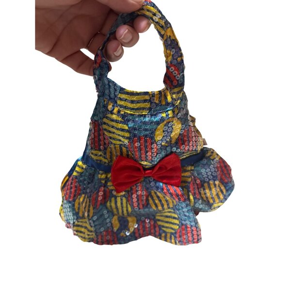 Build A Bear Outfit Collection: Tinker Bell Rainbow Red Polka Dot White Sequin R - Picture 11 of 11